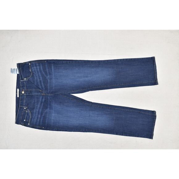 Levi's 505 Straight Women's Jeans Regular Size 16 Blue Denim - Picture 3 of 8